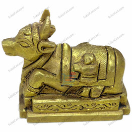 Nandi Brass, (Height 1.5", Width 1.5", Legnth 2.5")